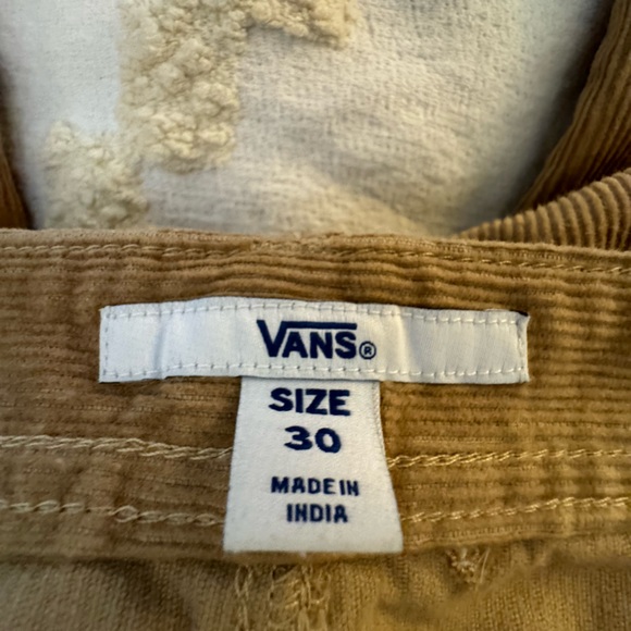 Vans x Panda collab wide leg corduroy pant. Camel. Size 30. Great condition. - Picture 2 of 12